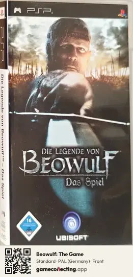 Beowulf: The Game PlayStation Portable, Germany box front