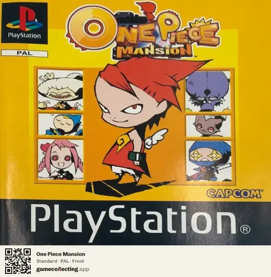 One Piece Mansion PlayStation, PAL box front