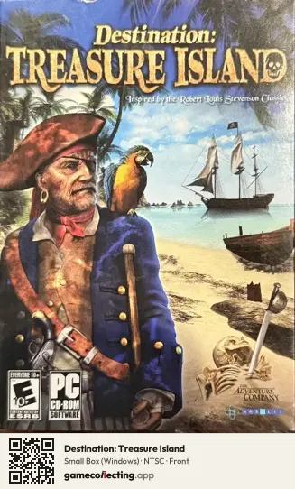 Destination: Treasure Island Computer, NTSC box front