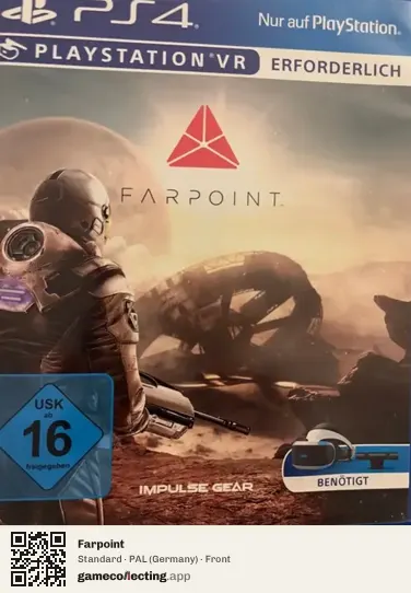 Farpoint PlayStation 4, Germany box front