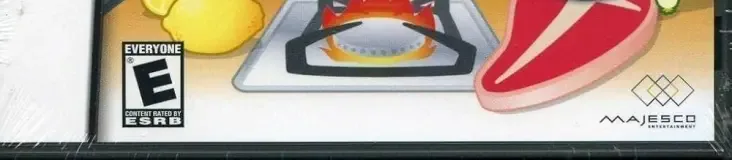 Cooking Mama, the ESRB box on its front
