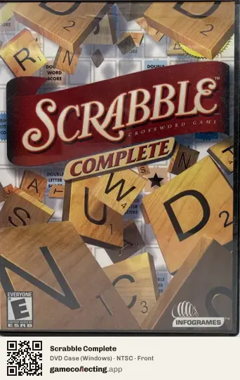 Scrabble Complete Computer, NTSC box front