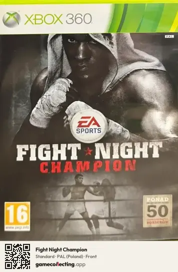 Fight Night Champion Xbox 360, Poland box front