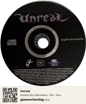 Unreal Computer, PAL disc