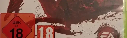 Dragon Age: Origins, the USK square on its front