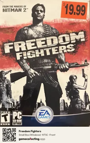 Freedom Fighters Computer, NTSC box front