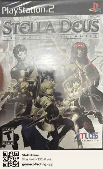 Stella Deus PlayStation 2, NTSC box front