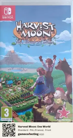 Harvest Moon: One World Nintendo Switch, France box front
