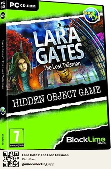 Lara Gates: The Lost Talisman Computer, PAL box front