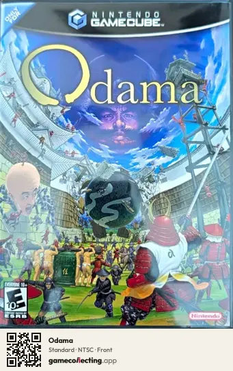 Odama Nintendo GameCube, NTSC box front