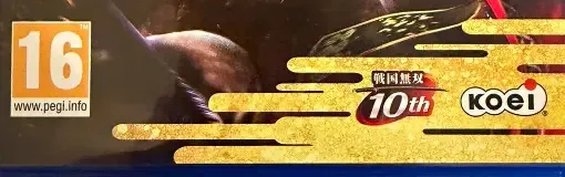 Samurai Warriors 4, the PEGI square on its front