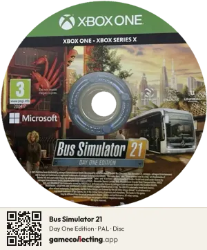 Bus Simulator 21 Xbox One, PAL disc