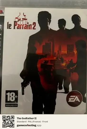The Godfather II PlayStation 3, France box front