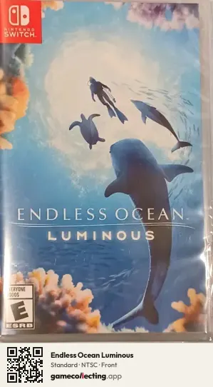 Endless Ocean Luminous Nintendo Switch, NTSC box front