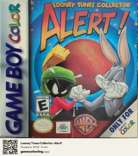 Looney Tunes Collector: Alert! Game Boy Color, NTSC box front