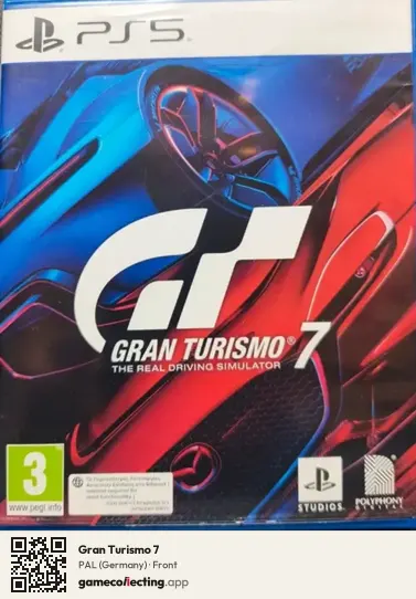 Gran Turismo 7 PlayStation 5, Germany box front
