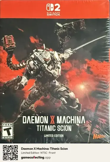 Daemon X Machina: Titanic Scion Nintendo Switch 2, NTSC box front