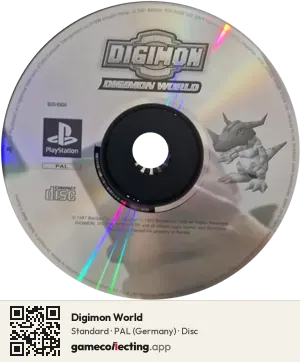 Digimon World PlayStation, PAL disc