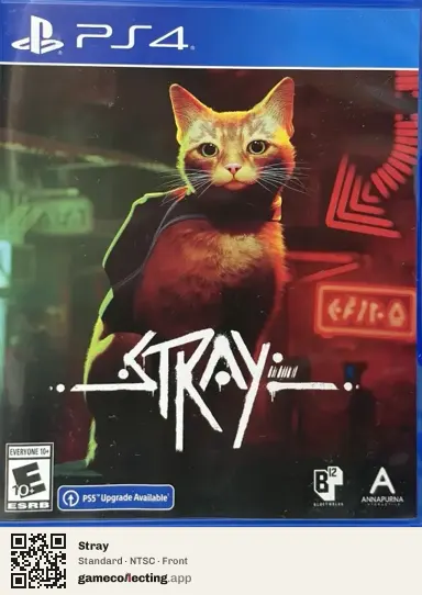 Stray PlayStation 4, NTSC box front