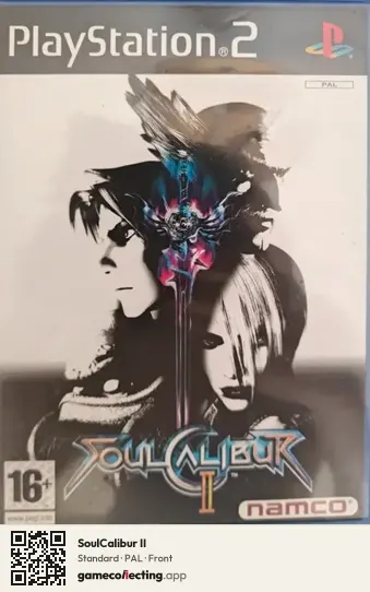SoulCalibur II PlayStation 2, PAL box front