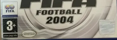 FIFA Football 2004, the PEGI square on its front
