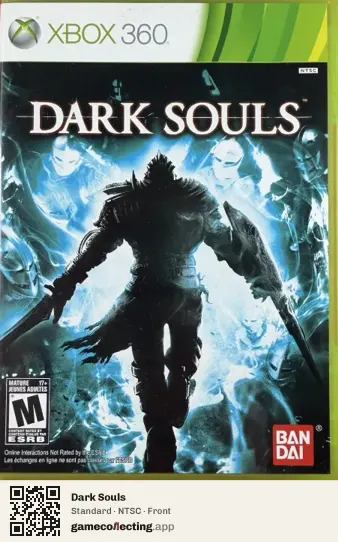 Dark Souls Xbox 360, NTSC box front