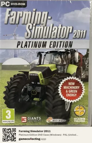 Farming Simulator 2011 Computer, United Kingdom box front