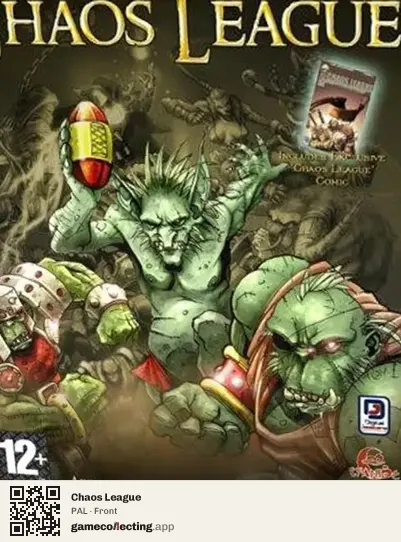 Chaos League Computer, PAL box front