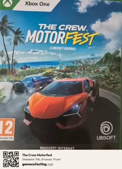 The Crew Motorfest Xbox One, France box front