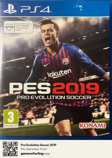 Pro Evolution Soccer 2019 PlayStation 4, Germany box front