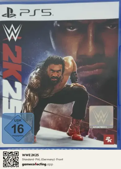 WWE 2K25 PlayStation 5, Germany box front