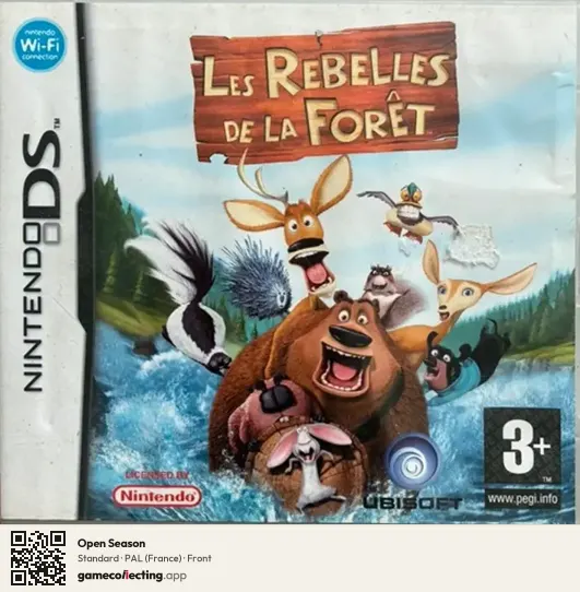 Open Season Nintendo DS, France box front