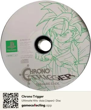 Chrono Trigger PlayStation, Asia disc