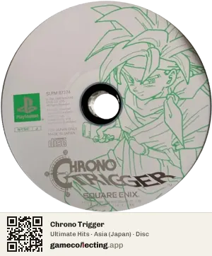 Chrono Trigger PlayStation, Asia disc