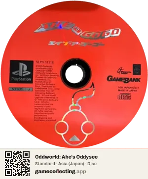 Oddworld: Abe's Oddysee PlayStation, Asia disc