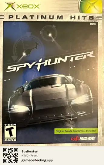 SpyHunter Xbox, NTSC box front