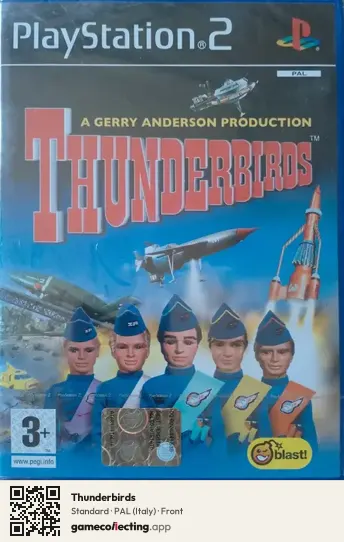 Thunderbirds PlayStation 2, Italy box front