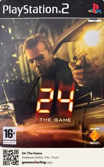24: The Game PlayStation 2, PAL box front