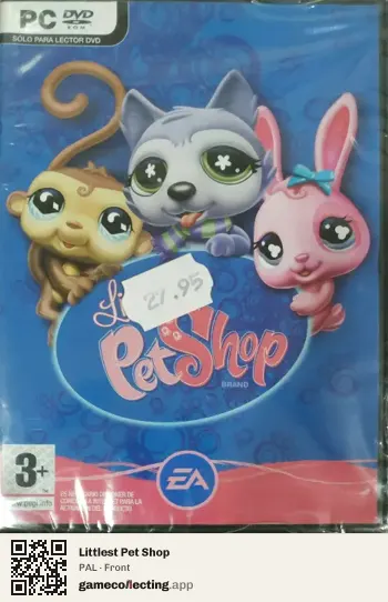 Littlest Pet Shop Computer, PAL box front