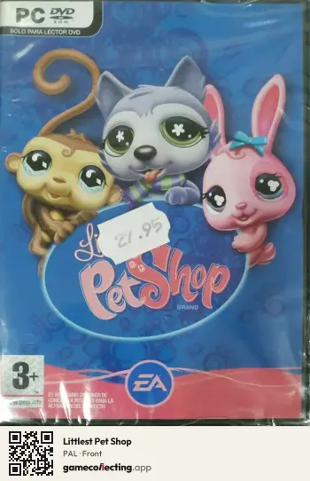 Littlest Pet Shop Computer, PAL box front