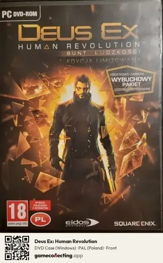 Deus Ex: Human Revolution Computer, Poland box front