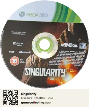 Singularity Xbox 360, PAL disc