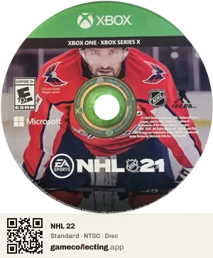NHL 22 Xbox One, NTSC disc