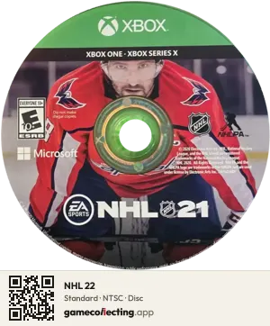 NHL 22 Xbox One, NTSC disc