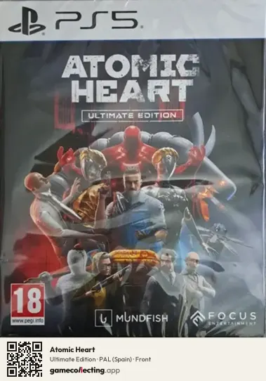 Atomic Heart PlayStation 5, Spain box front