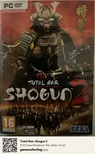 Total War: Shogun 2 Computer, Italy box front