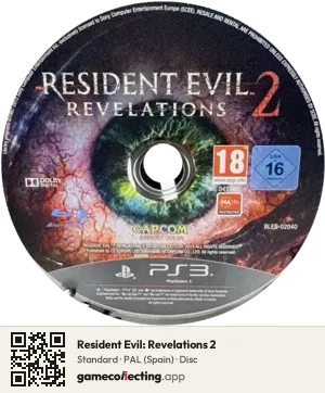Resident Evil: Revelations 2 PlayStation 3, PAL disc