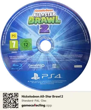 Nickelodeon All-Star Brawl 2 PlayStation 4, PAL disc