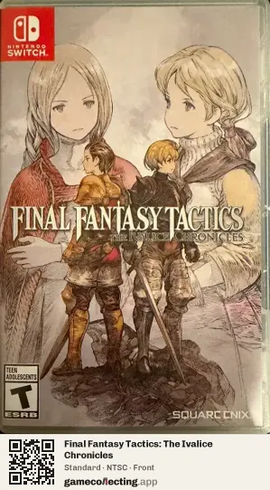 Final Fantasy Tactics: The Ivalice Chronicles Nintendo Switch, NTSC box front