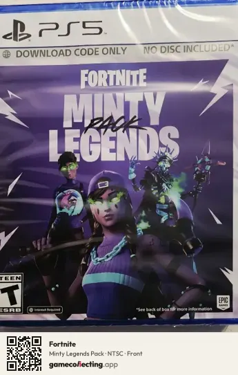 Fortnite PlayStation 5, NTSC box front